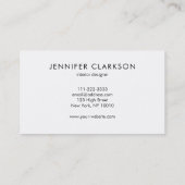 Carte De Visite Géode de quartz d'or (Dos)