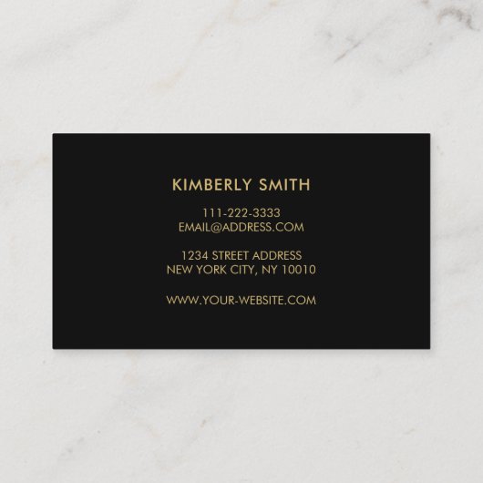 Carte De Visite Géode en pierre de gemme d'améthyste mauve (Dos)