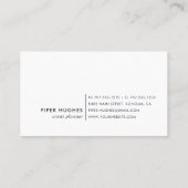 Carte De Visite Géode Seaglass (Dos)