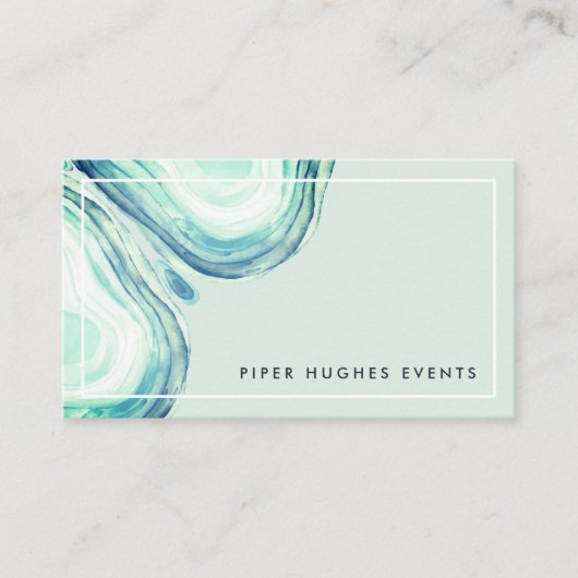 Carte De Visite Géode Seaglass (Devant)