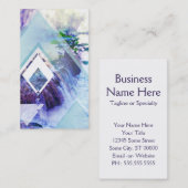 Carte De Visite géohaze aquatique (Devant / Derrière)