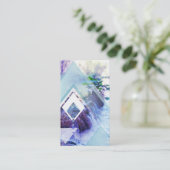 Carte De Visite géohaze aquatique (Debout devant)