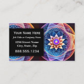 Carte De Visite Géométrie sacrée Mandala Professional Executive (Dos)