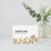 Carte De Visite Géométrique (Debout devant)