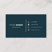 Carte De Visite Géométrique (Dos)