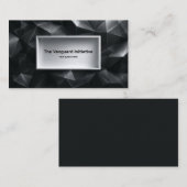 Carte De Visite Géométrique 3D basse densité (Devant / Derrière)