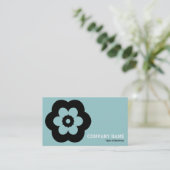 Carte De Visite Geometropolis - 290514(3) - Vert bleu clair (Debout devant)