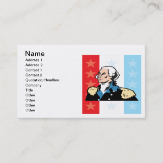 Carte De Visite George Washington