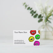 Carte De Visite Germes pelucheux (Debout devant)