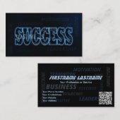 Carte De Visite Gestion de projet solutions d'entreprise termes ex (Devant / Derrière)