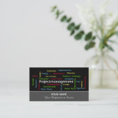 Carte De Visite Gestion de projets et conseil (Debout devant)
