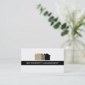 Carte De Visite Gestion de propriété d'immobiliers (Debout devant)