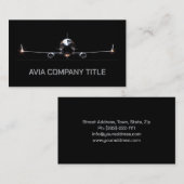 Carte De Visite Gestion du trafic aérien et opérations aéroportuai (Devant / Derrière)