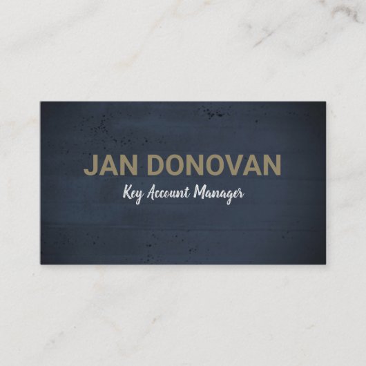 Carte De Visite Gestionnaire de compte de clé Décontracté (Devant)