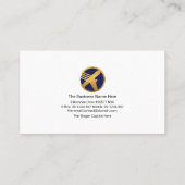 Carte De Visite Gestionnaire de comptes frontaliers Creative Globe (Dos)