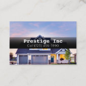 Carte De Visite Gestionnaire de gestion des biens professionnels (Devant)