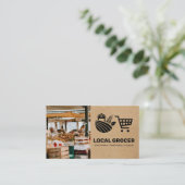 Carte De Visite Gestionnaire de magasin | Groer | Marché des agric (Debout devant)