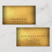 Carte De Visite Gestionnaire Investissement dans la construction C (Devant / Derrière)