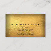 Carte De Visite Gestionnaire Investissement dans la construction C (Dos)