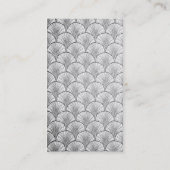 Carte De Visite Ginkgo Leaf Simple Élégant naturel (Dos)