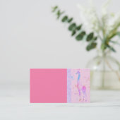 Carte de visite Giraffe (Debout devant)