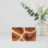 CARTE DE VISITE GIRAFFES (Debout devant)