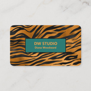 Carte de visite girly fantaisiste moderne