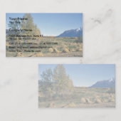 Carte De Visite Gisement de foin de vallée de Matanuska (Devant / Derrière)