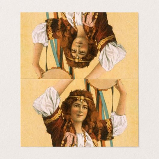 Carte De Visite Gitan SUPÉRIEUR (Extérieur déplié)