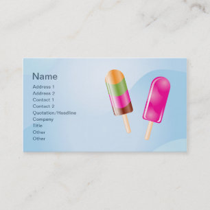 Carte De Visite Glace
