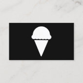 Carte De Visite GLACE CREAM aqua swatch (Dos)