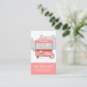 Carte De Visite Glace de rue (Debout devant)