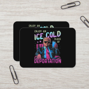 Carte De Visite GLACE Profitez d'une glace froide