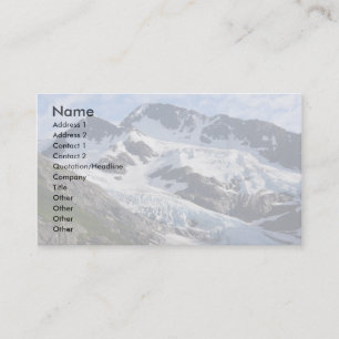 Carte De Visite glacier