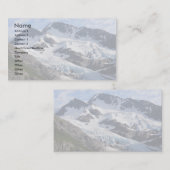 Carte De Visite glacier (Devant / Derrière)