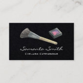 Carte De Visite Glam Beauty Maquillage Artiste Eyelashes & Lips En (Devant)