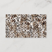 Carte De Visite Glam Chic Mode (Dos)