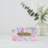 Carte De Visite Glam Imaginaire épais moelleux Ethereal Pastel (Debout devant)