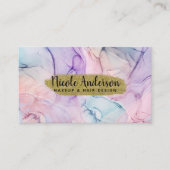 Carte De Visite Glam Imaginaire épais moelleux Ethereal Pastel (Devant)