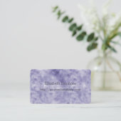 Carte De Visite Glam pourpre (Debout devant)