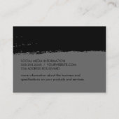 Carte De Visite Glamor Luxe Expressive (Dos)