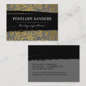 Carte De Visite Glamor Luxe Expressive (Devant / Derrière)