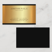 Carte De Visite Glamor moderne tendance Unique tendance (Devant / Derrière)