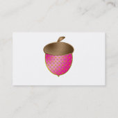 Carte De Visite Gland rose (Dos)