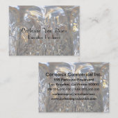 Carte De Visite Glayce Hill Élégant Professionnel (Devant / Derrière)