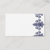 Carte De Visite Glimmericks Fleur de Lis (Dos)