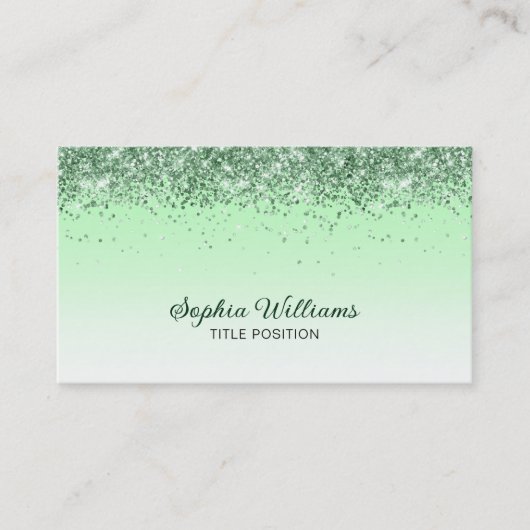 Carte De Visite Glitter (Devant)