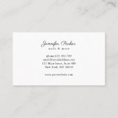 Carte De Visite Glitter Nails Artist Dripping Rosegold (Dos)