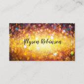 Carte De Visite Glitzy Bold Beauty Mode tendance (Devant)