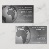 Carte De Visite Global Corporate International Trading Company (Devant / Derrière)